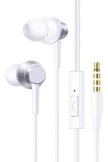 Baseus Encok HZ11 Wired Earphone, 3.5mm Bass Sound Universal In-Ear Earbuds Stereo Sound Noise Isola