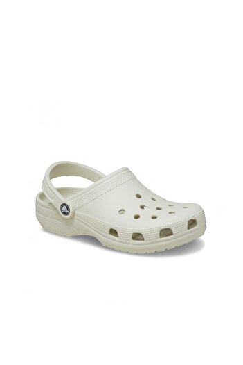 Crocs Classic Clog Women's Slippers - Ecru