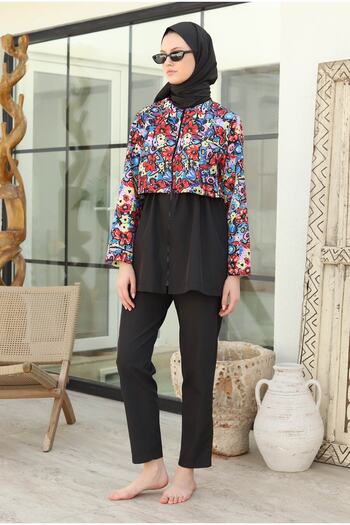 HEQA Modest Swimsuit Pants Black