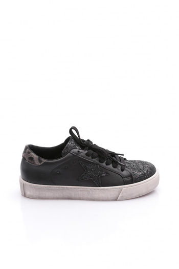 DGN Pm54-K1021 Women's Star Patterned Sneaker Shoes