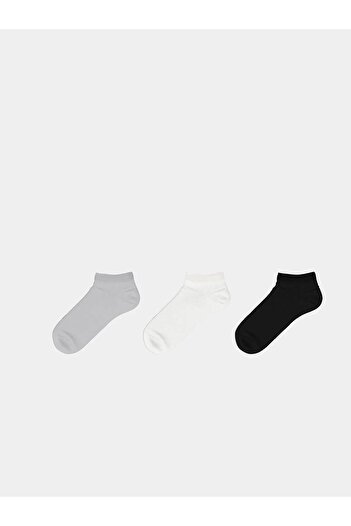 LC Waikiki Lcw Dream Bamboo Women's Booties Socks 3-Piece (S5)