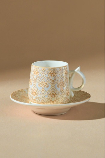 Karaca Hare 6-Person Coffee Cup 90 ml