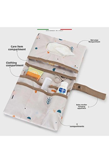 Elele Elelelife Baby Care Organizer Bag Marla Beige