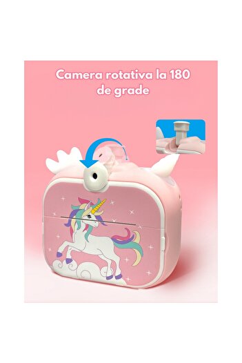 SMARTIC Camera, Instant Print, Full HD 1080p, 2.4”, 1050mah, Games, Mp3, Memory Card Gift