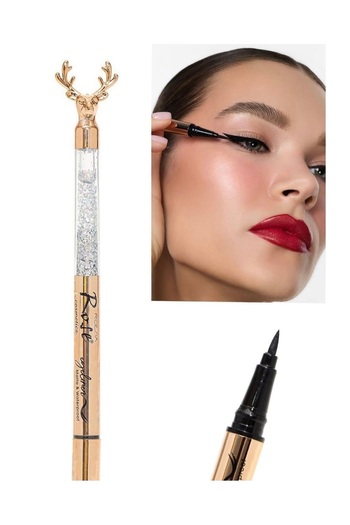 Meri Rose Deer Hood Waterproof Matte Black Eyeliner