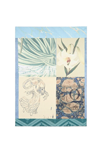 Towdoo Collage I Long Beach Towel