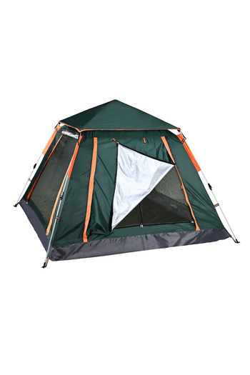 Bysay TAM OTOMATİK 4 KİŞİLİK TENTELİ KAMP ÇADIRI 210X210X135 CM (YEŞİL)