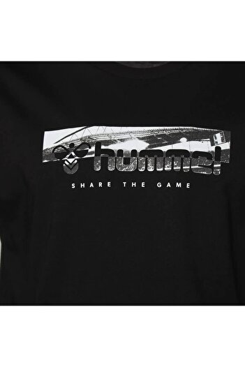 hummel Ανδρικό T-Shirt Μαύρο 911730 -2001 Hummel Hmljeffrey