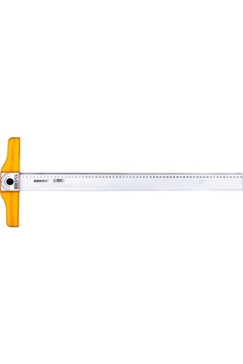 Brons T Ruler with Movable Head 65 cm