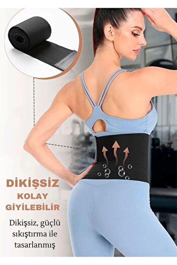 zerotex Waist Slimming Belly Tightening Fat Burning Sand Clock Looking 3 Meter Belt