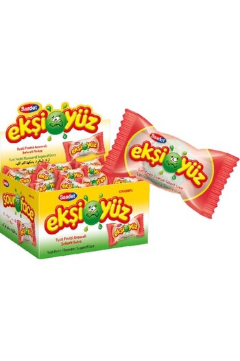 SAADET Chewing Gum 100 Pieces Tutti Frutti Flavored
