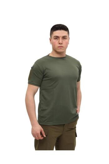 SINGLE SWORD Κοντομάνικο Tactical T-shirt χωρίς γιακά - T-Shirt