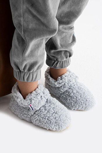 Funny Baby Non-Slip Sole Baby Puff Tedy Panduf Airable Cotton Vegan Eva Sole