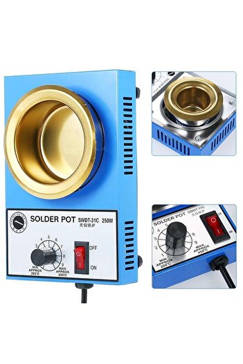 Powermaster Swdt-31c 250 Watt 800 gr Lehim Potası