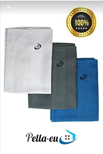 PELLA-EU Microfiber Cleaning Cloth 3Pcs 40X60Cm