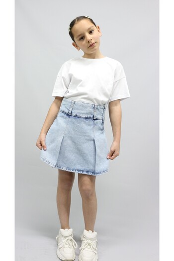 Ede Tekstil SEZON NOU FETE JEANS SHORTS FUSTA