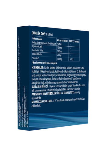 Imuneks Farma Phytosomal Hyaluronic Acid, Undenatured Type Ii Collagen Complex