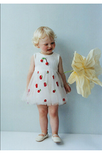 Krazber Baby Embroidered Party Dress