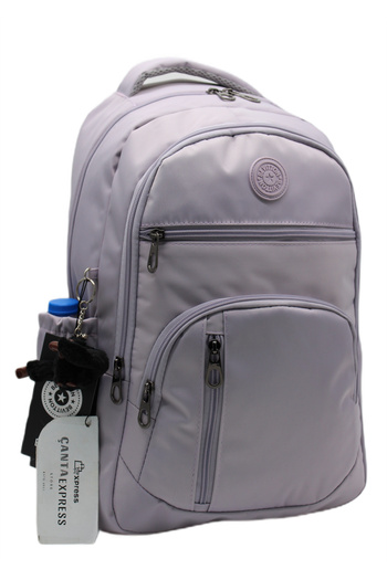 Bevitton Claret Red School Backpack - Crinkle and Water Resistant Fabric, Model 1700