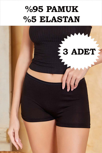 Berrak Women's Boxer 3 Pack