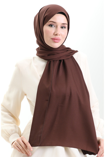 sefamerve Medina Silk Sandy Shawl 81075-06 Dark Brown
