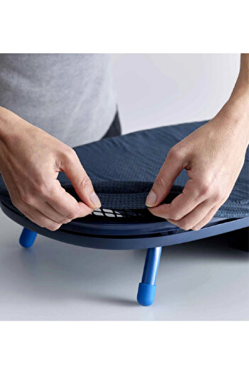 Joseph Joseph Foldable Tabletop Ironing Board with Advanced Cover Navy Blue