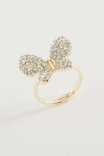 LAMİATAKI Butterfly Jewelled Ring