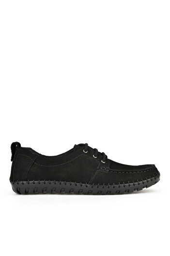 Ziya , Men's Genuine Leather Shoes 1511040Zy182322 Black