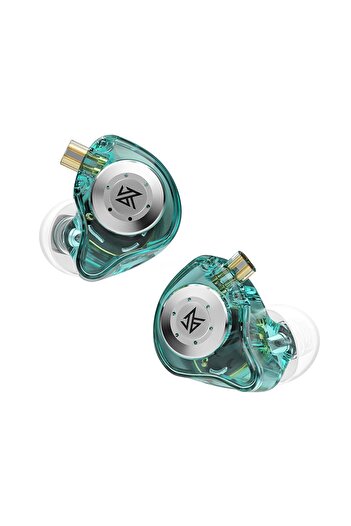 KZ KZ EDX PRO 1DD Dynamic Earphones, 3.5mm HiFi Bass Noise Cancelling IPX4, Microphone, Cyan