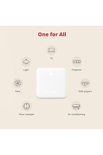 SwitchBot Hub Mini (White) Remote Control Hub for Air Conditioning & Infrared Controllable Devices