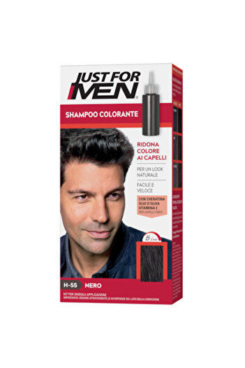 Just For Men Hair Coloring Shampoo, Nero, 66 ml