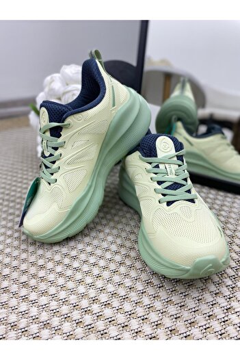 MARCOMEN Kadın İthal Spor Sneaker | Açık Sarı