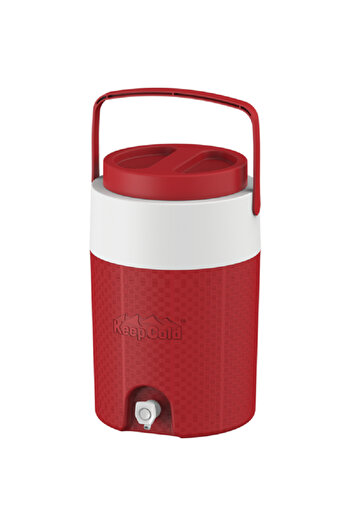 Cosmoplast Keep Cold Water Cooler Red 13.2 Liter