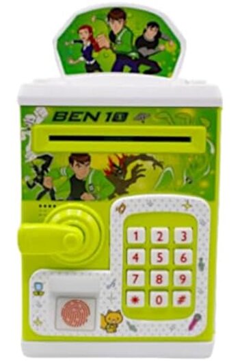 Toybox TOY BOX Ben 10 Electronic Money Saving Box With Password ATM Bank Toys