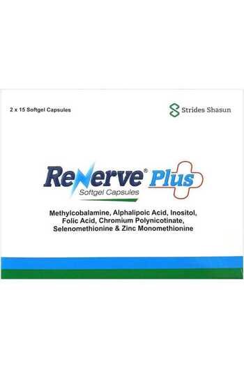 Stride Renerve Plus Soft Gelatin Capsules 30's