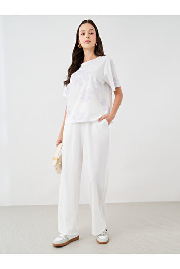 Take Two By Styli Floral Printed Short Sleeve T-Shirt and Joggers Co-Ords