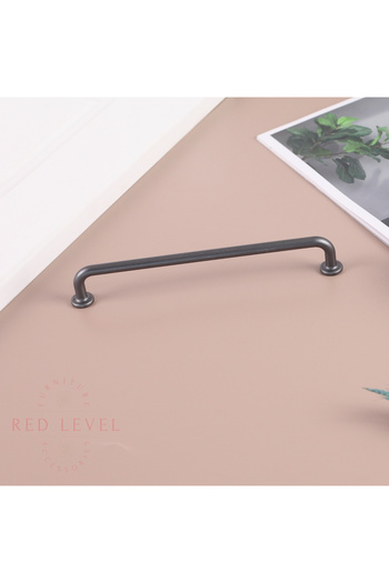 Red Level Liva Anthracite 160 mm Modern Luxury Metal Handle Models Kitchen Cabinet Drawer Furniture Handle