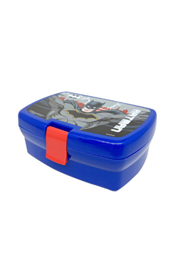 First Kid High-Quality DC Batman Sandwich Box Blue 630ml