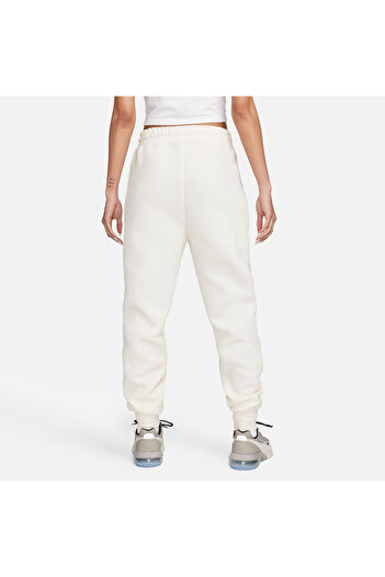 Nike Pants W Nsw Tech Fleece Mr JggrPale Ivory/Black L L INTL