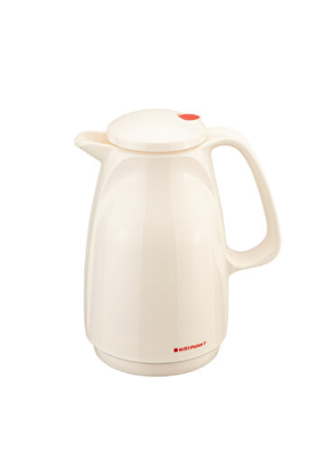 ROTPUNKT Durable and Elegant Design Vacuum Jug Ivory 1 Liter