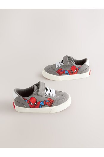 Next Baby Gray Licensed Patterned Strappy Sneakers