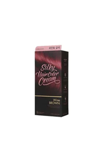 The Face Shop SILKY HAIR COLOR CREAM WINE BROWN