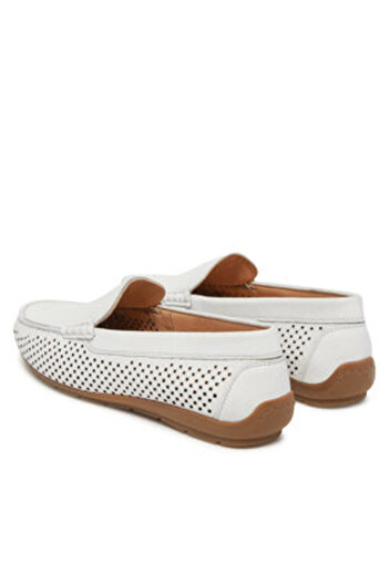 ARA Women's Moccasins white ARA-12-19222-04 WHITE