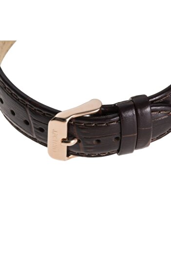 Orient Bambino Ra-Ag0001S30B Wind-Up Automatic Leather Brown White Dial Open Heart 41 mm Men's Ko