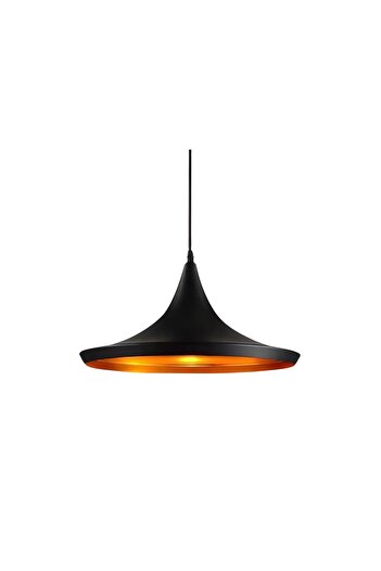 Vooltex Luxury black metal single pendant chandelier, Voltex