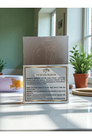 Tpm Boxed Goat Milk Hand Made Vegan Soap 150 Gr