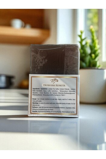 Tpm Boxed Ardic and Bitumen Additional Vegan Soap 150 Gr