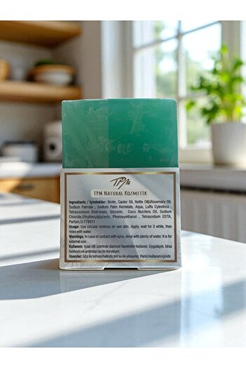 Tpm Boxed Soap Effective Against Hair Loss Hand Made Vegan 150 Gr