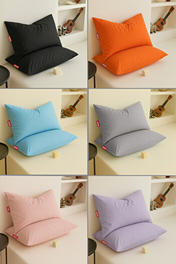 İQON Pillow Case 12 Pieces |   Black |   Orange |   Turquoise |   Gray |   Salmon |   Lilac |
