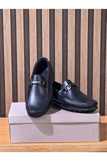 yıldırım kundura Black Flat Ballerina Shoes Men